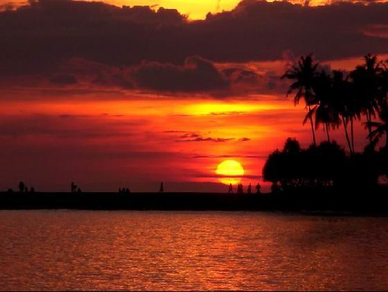 sunset kuta lombok