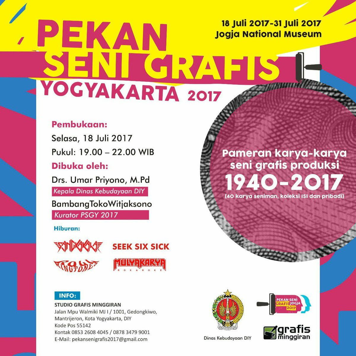 Pekan Seni Grafis Yogyakarta 2017 Di Jogja Nasional Museum