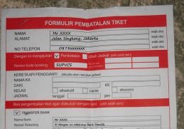 formulir pembatalan tiket kereta