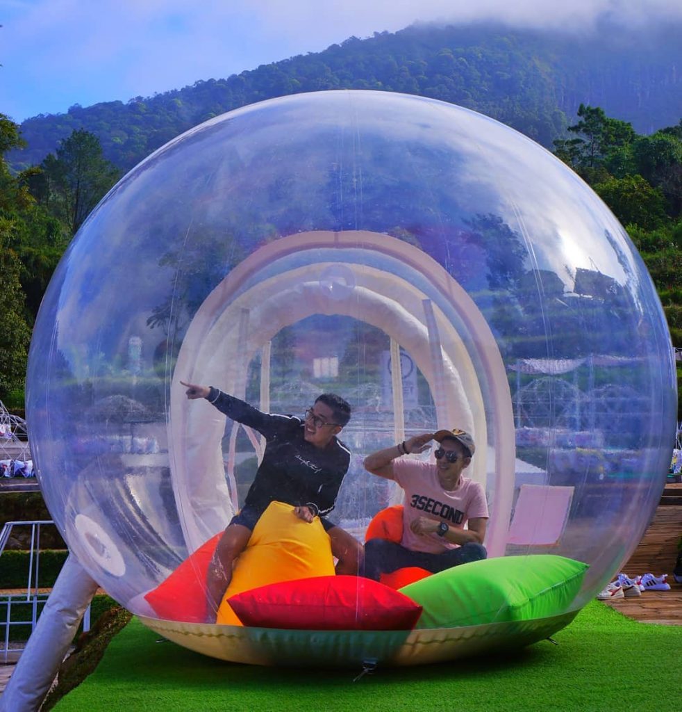 Bubble Tent Di Ayanaz Gedongsongo, Image By IG : @dedihermawanboy