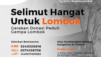 Selimut Untuk Lombok