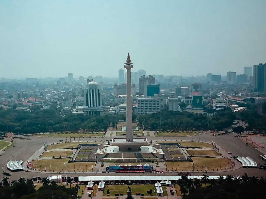 Tugu Monas (Monumen Nasional), Image By IG : @farrelrjw