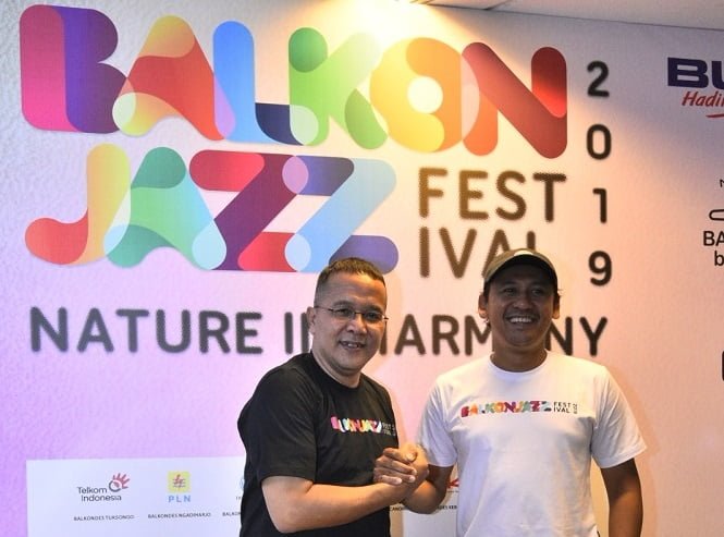 Bpk Jatmika Budi Santoso dan Bpk Bakkar Wibowo - Press Conference Balkonjazz Festival 2019- Official Doc Balkonjazz