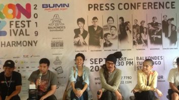 Perwakilan artis yang hadir di Press Conference Balkonjazz Festival