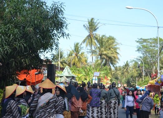 Ramainya Kirab Budaya Tawangsari 2019, Photo : Andri
