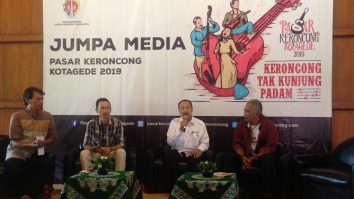 Press Conference Pasar Keroncong 2019, Photo : Andri