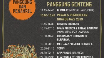 Jadwal Lengkap Ngayogjazz di Panggung Genteng, Image : @ngayogjazz