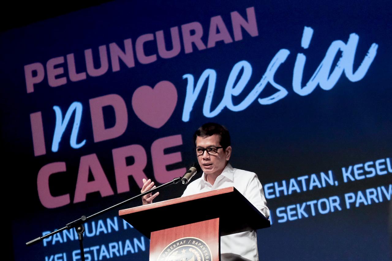 Kemenparekraf Luncurkan Kampanye Penerapan Protokol Kesehatan ‘Indonesia Care’