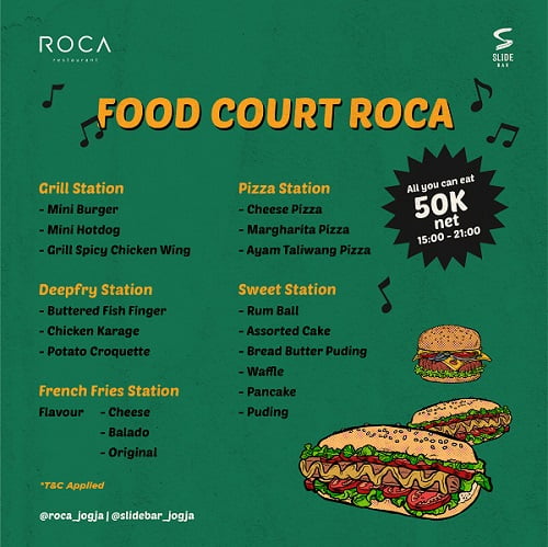 Promo Food Court ROCA