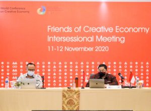 Jelang Tahun Internasional Ekonomi Kreatif Dunia 2021, Kemenparekraf Gelar The Friends of Creative Economy 2020