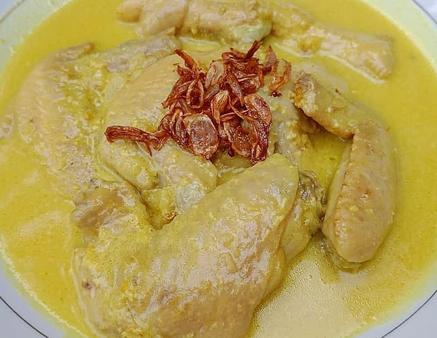 Resep Opor Ayam kuning, image by IG : @sessykitchen