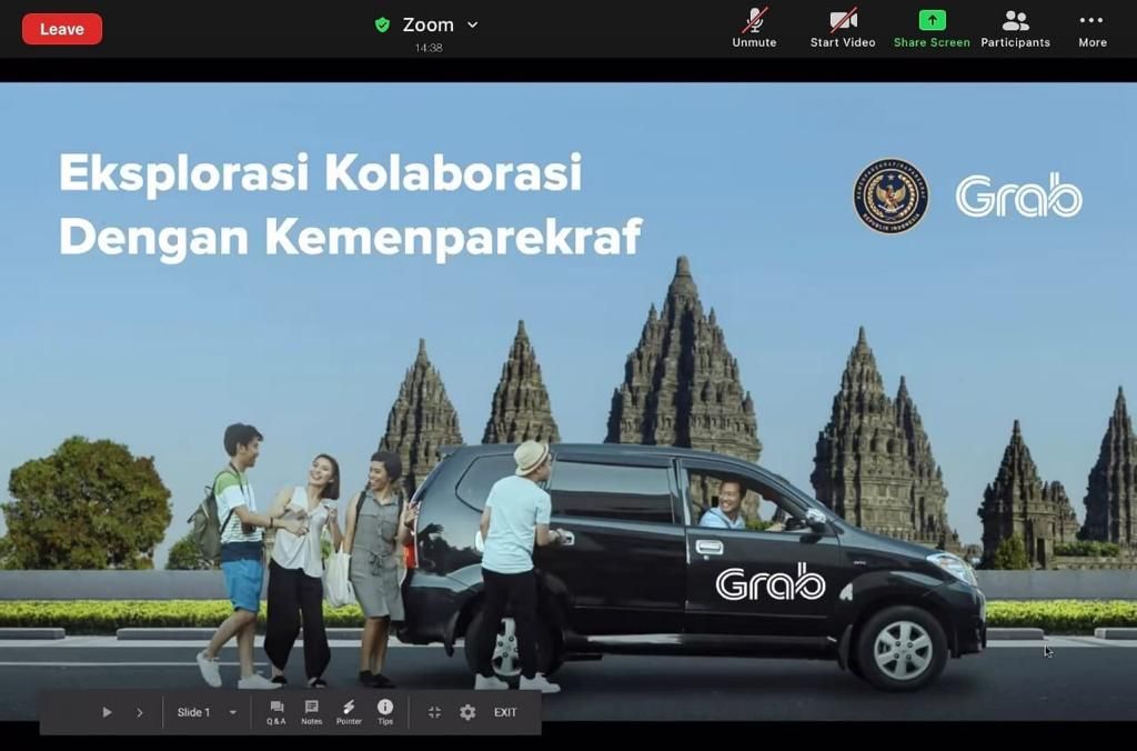 Menparekraf Bahas Potensi Kolaborasi dengan Grab Indonesia, image by : Kemenparekraf