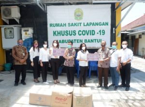 Donasi untuk Puskesmas Bambanglipuro Bantul sebagai RS Lapangan Covid19-min