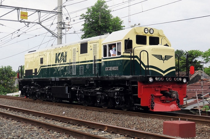 KAI hadirkan kembali livery lokomotif Tahun 1953-1991, photo KAI.id-min