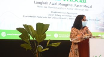 Kemenparekraf Menggelar Bincang Pasar Modal dengan Pelaku Parekraf Surabaya