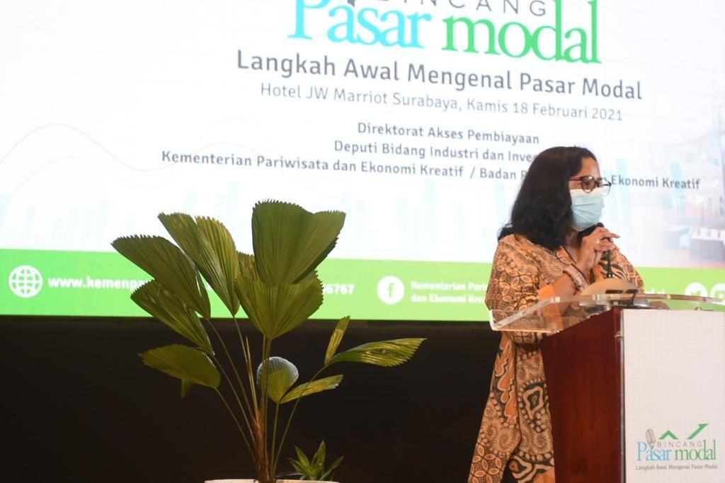 Kemenparekraf Gelar Bincang Pasar Modal dengan Pelaku Parekraf Surabaya