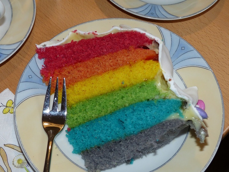 Resep Rainbow Cake Kukus Sederhana Cuma 8 Langkah. Image by : pixabay
