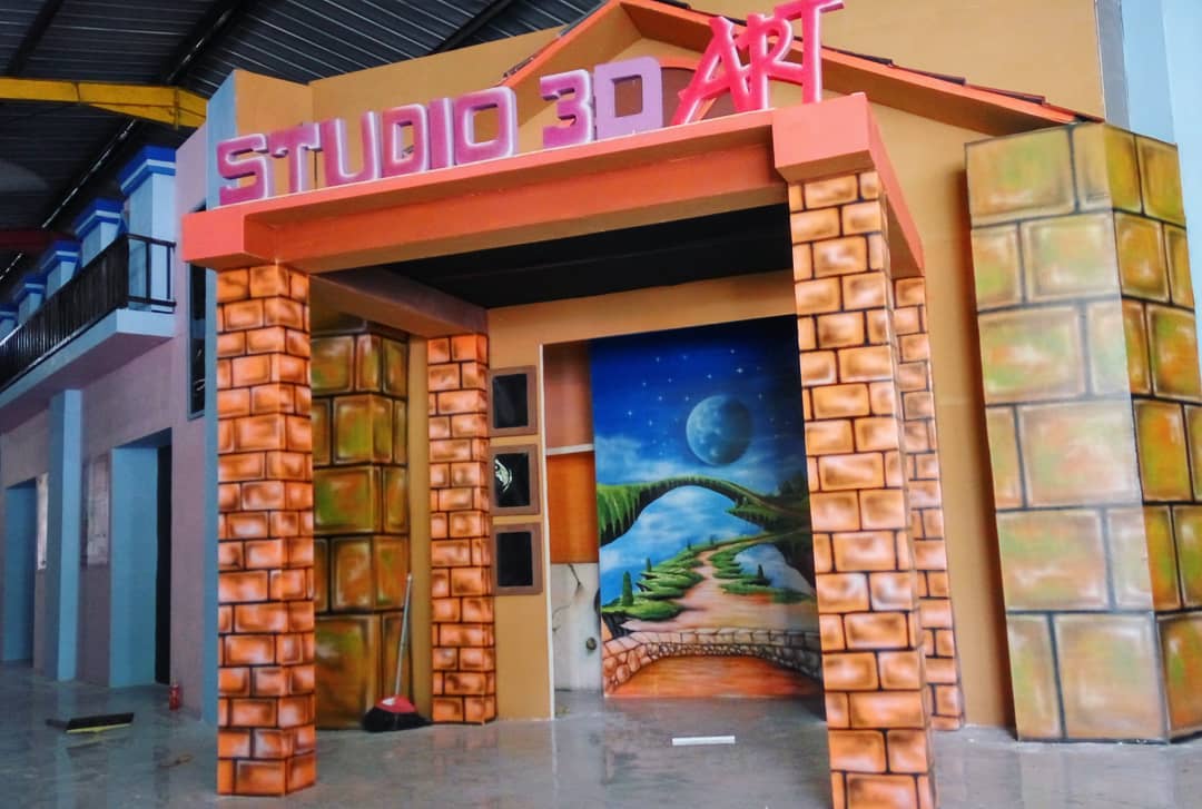 3D Art Studio Gumul Paradise Island Kediri, image by IG : @gpiwaterpark_kediri