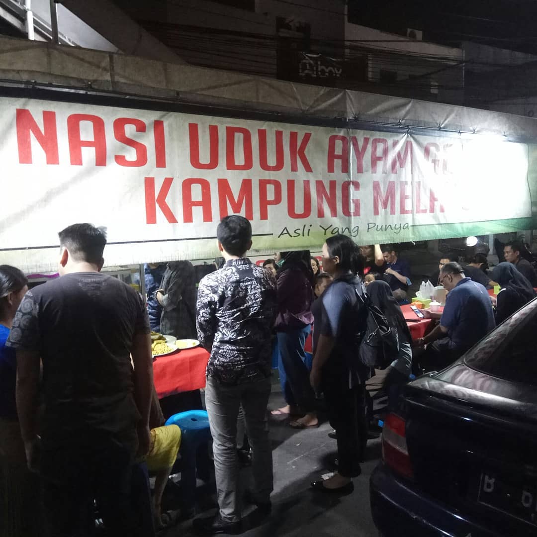Nasi uduk Kampung Melayu, image by IG : @iwan_kuswara