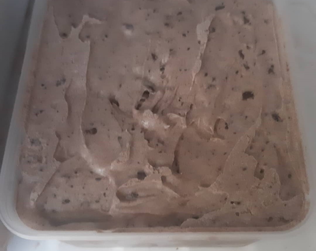 cara membuat es krim oreo, image by IG : @mamazain.zahira