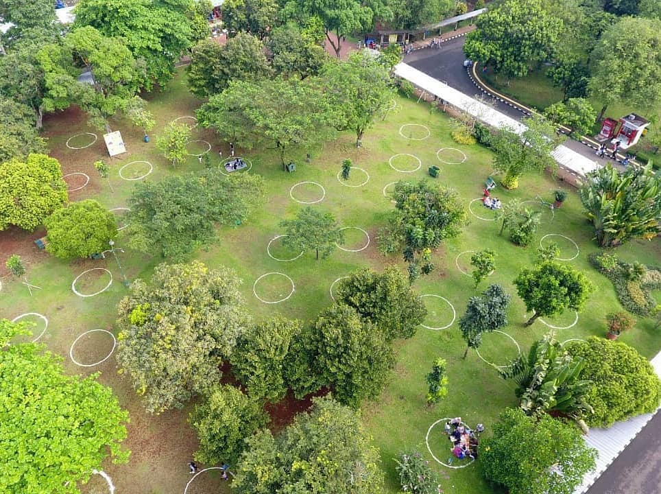 Lingkaran Untuk Tempat Piknik, photo by IG : @dkijakarta