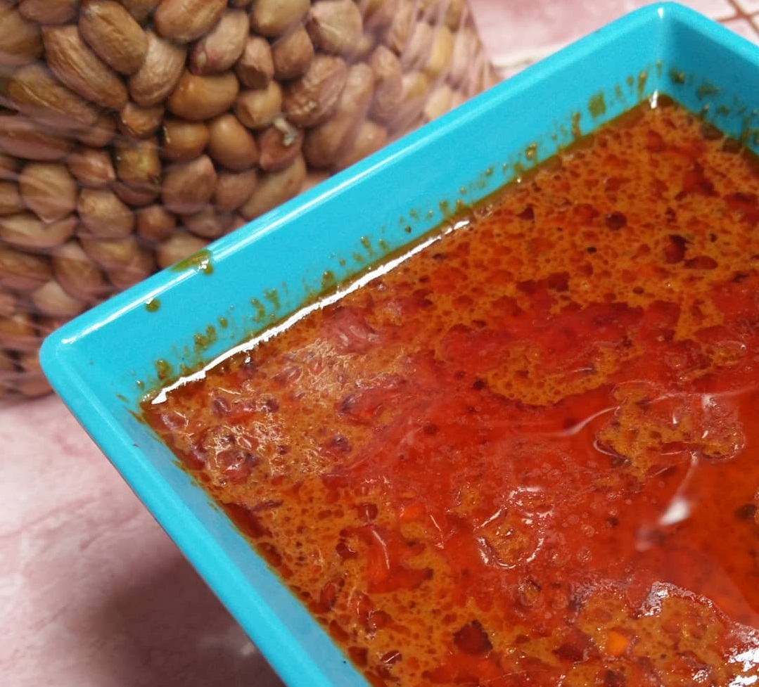 Resep Sambal Kacang Siomay Dimsum, image by IG : @yuliantita