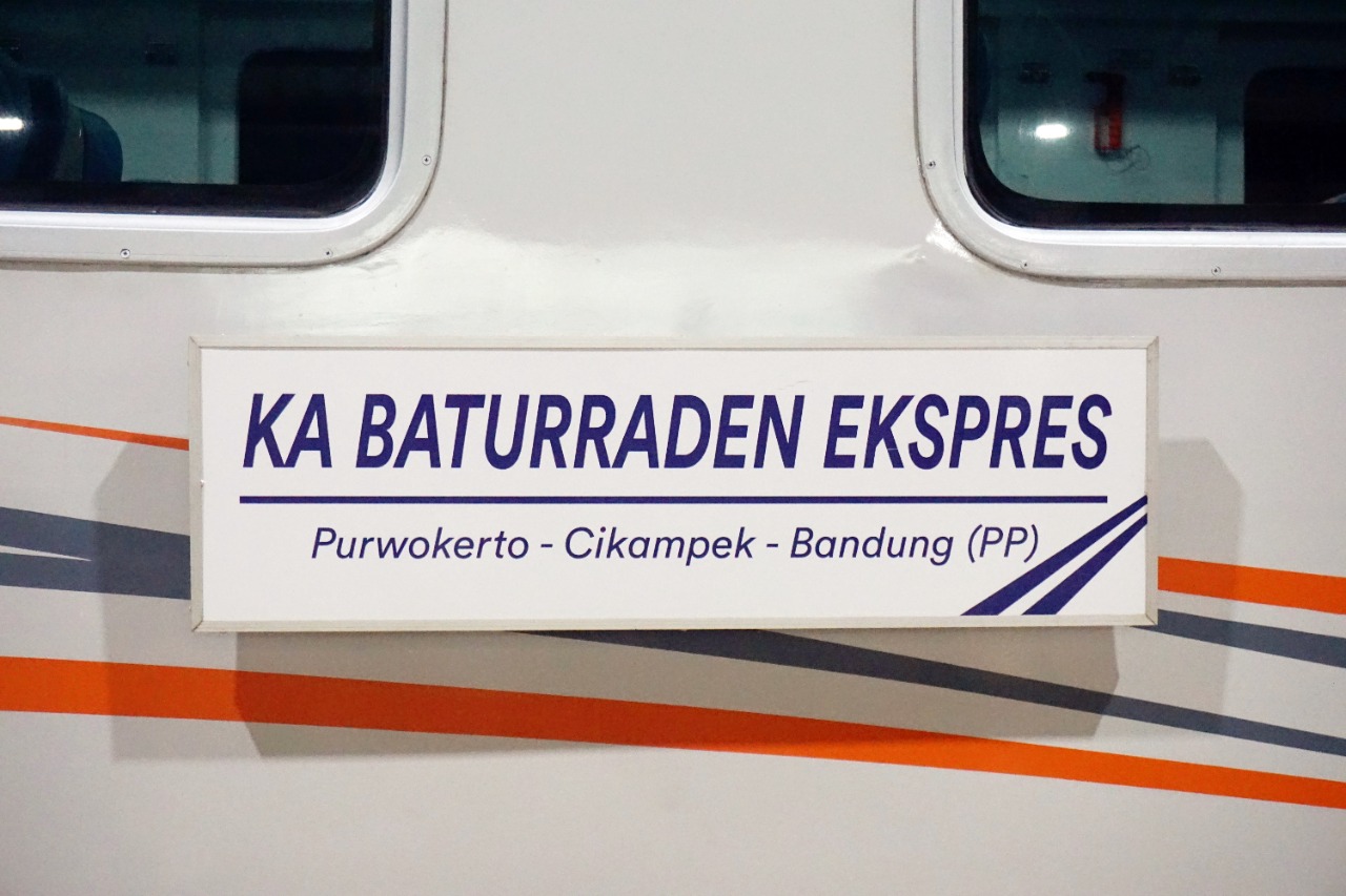 KAI Resmikan Peluncuran KA Baturraden Ekspres Relasi Purwokerto - Bandung pp