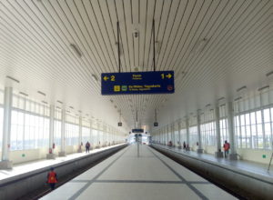 Peron KA Bandara Yogyakarta Internasional Airport, photo : KAI.id