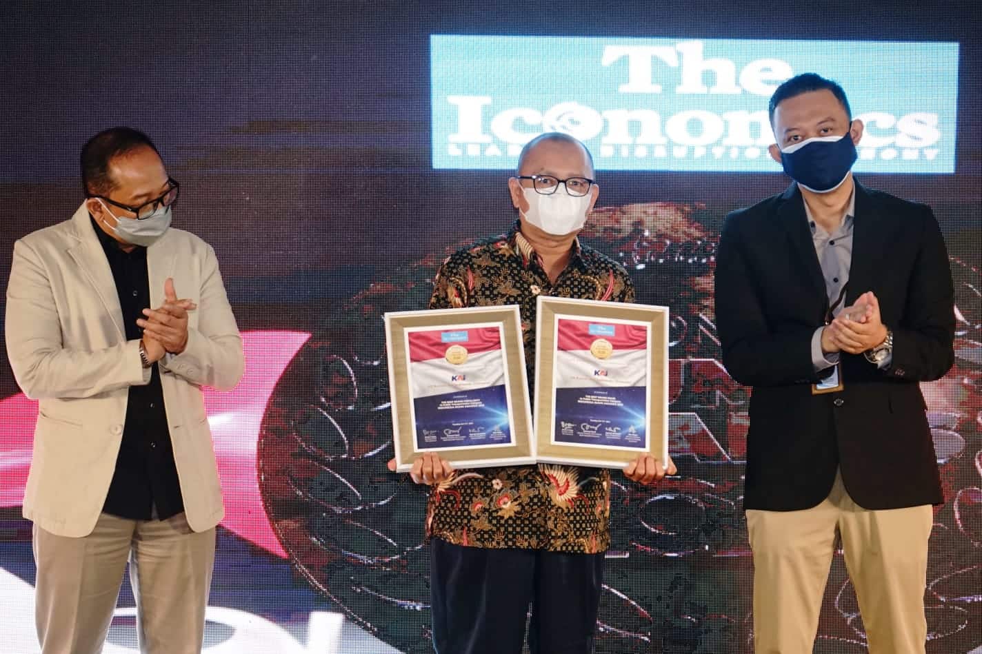 KAI Raih 3 Penghargaan Indonesia BUMN Awards 2021