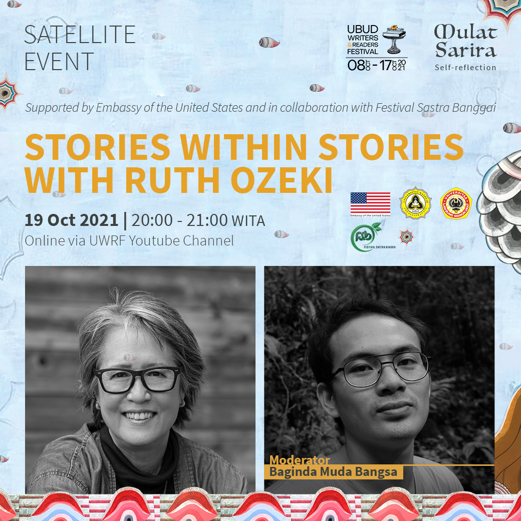UWRF 2021 Stories Within Stories with Ruth Ozeki, Satellite Events UWRF 2021