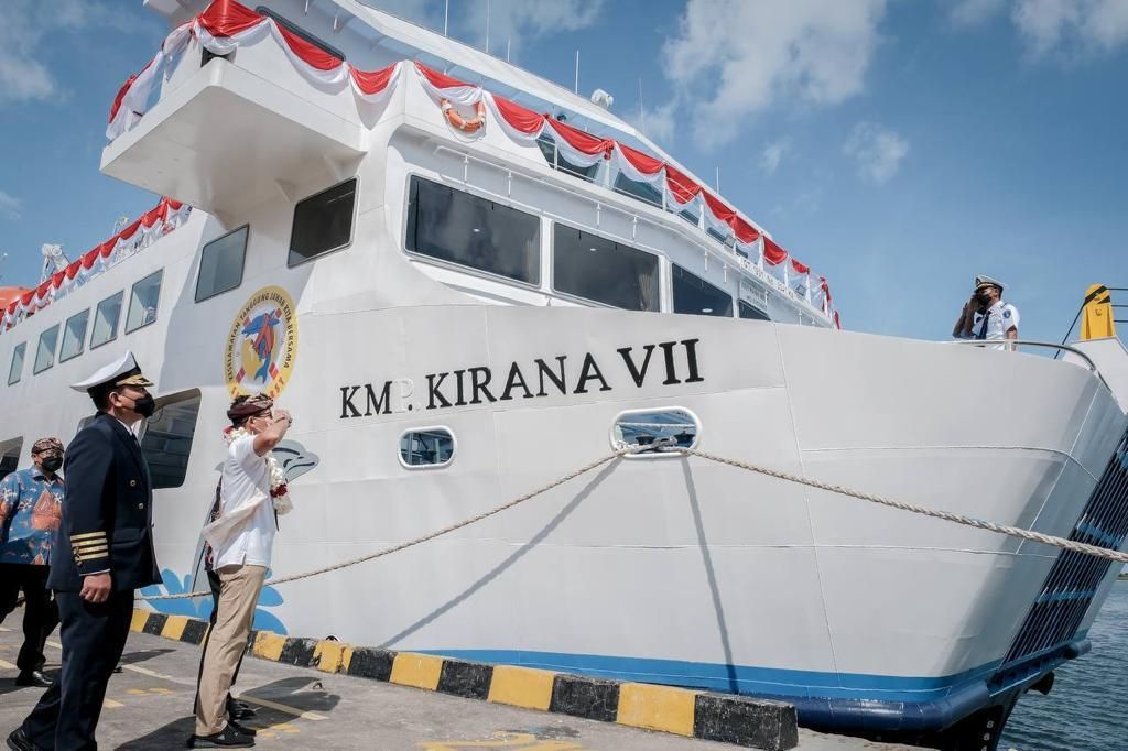 Menparekraf Resmikan KM Kirana VII di Pelabuhan Benoa Bali Dukung Kebangkitan Pariwisata