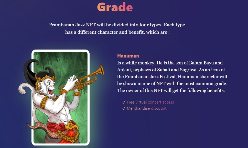 Prambanan Jazz NFT, SC : nft.prambananjazz.com