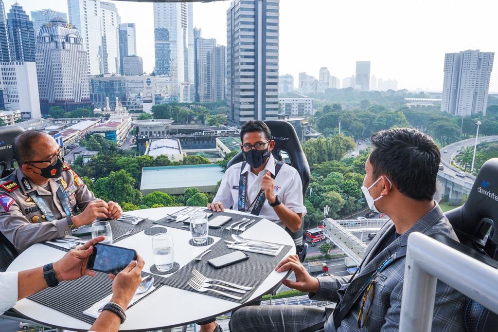 Menparekraf Apresiasi Kehadiran Lounge In The Sky Indonesia Sebagai Destinasi Baru di Jakarta