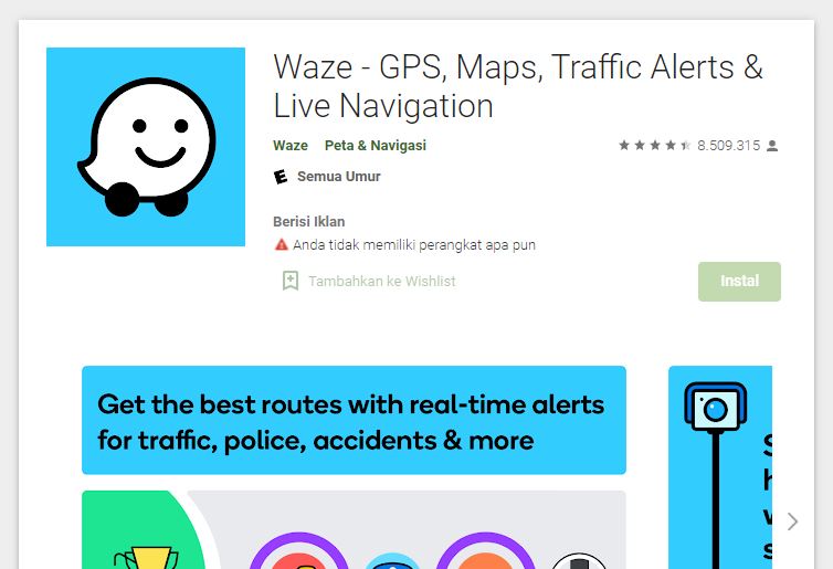 Aplikasi Waze