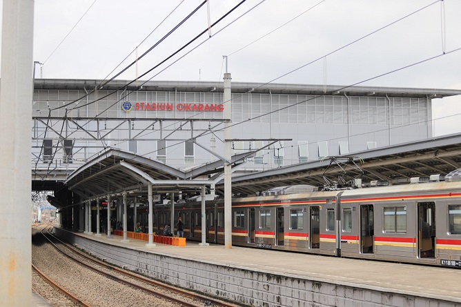 Stasiun Cikarang, photo : KAI.id