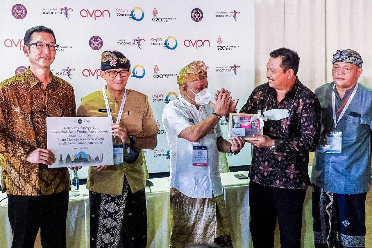 Kemenparekraf Kolaborasi dengan PT KAO Kembangkan Desa Wisata di Indonesia3