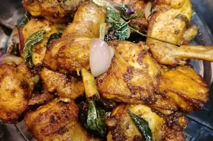 Resep Ayam Goreng Daun Kari