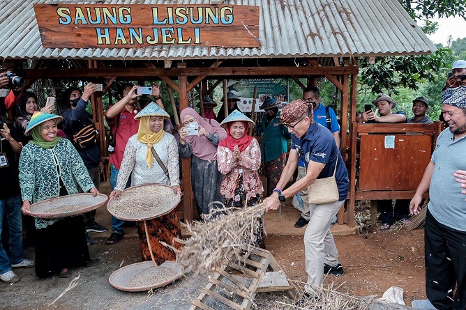 Desa Wisata Hanjeli Sukabumi Masuk 50 Besar ADWI 2022 Dengan Mengembangkan Ketahanan Pangan