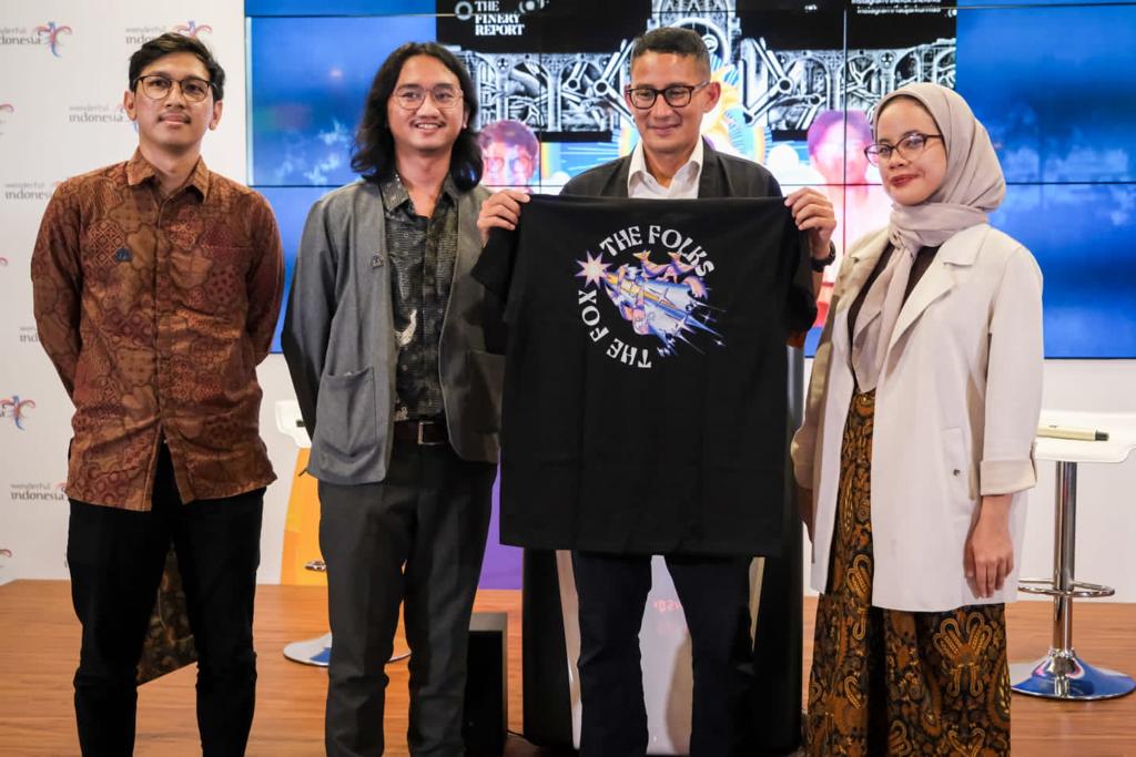 Menparekraf Apresiasi The Fox The Folks Harumkan Nama Indonesia di Pentas Global