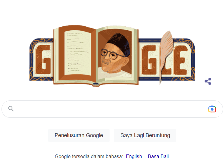 Google Doodle Hari Ini: Raja Ali Haji