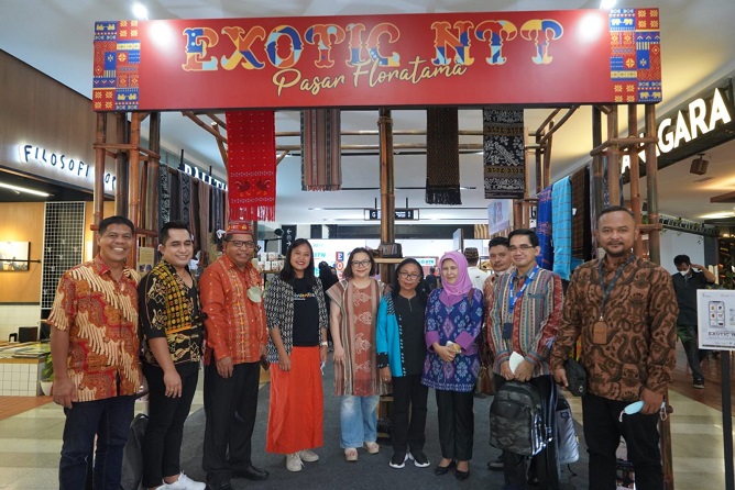 Pameran Ekraf Exotic NTT Pasar FloratamaDigelar di Gedung Sarinah Jakarta