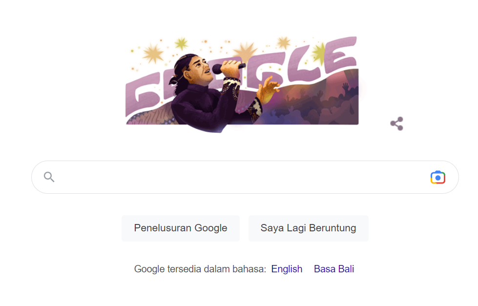 Google Doodle Mengenang Didi Kempot