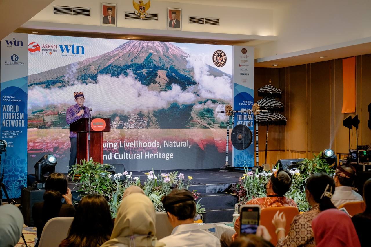 Menparekraf Sandiaga Dukung Bali Jadi Tuan Rumah World Tourism Network 2023