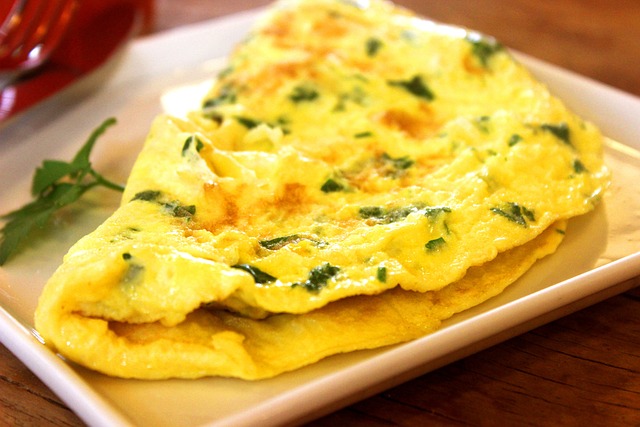 Omelet, Gambar oleh Nemoel Nemo dari Pixabay 