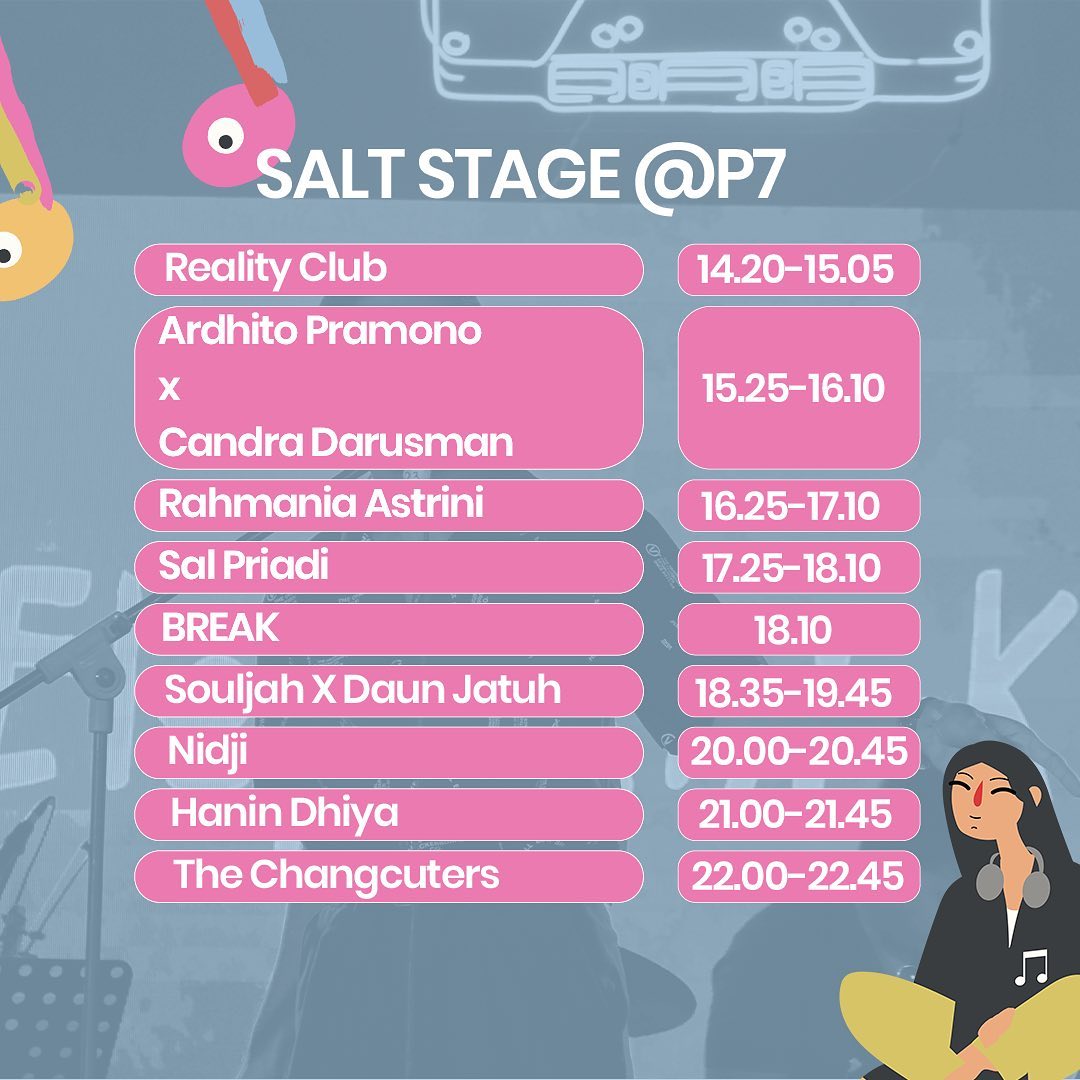 Rundown Music Galley Lantai P7, Salt Stage