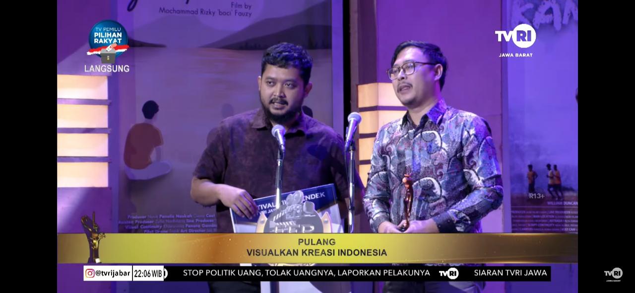 Film Pendek “Pulang” Produksi KAI Menjadi Film Terbaik di Festival Film Pendek TVRI Jawa Barat