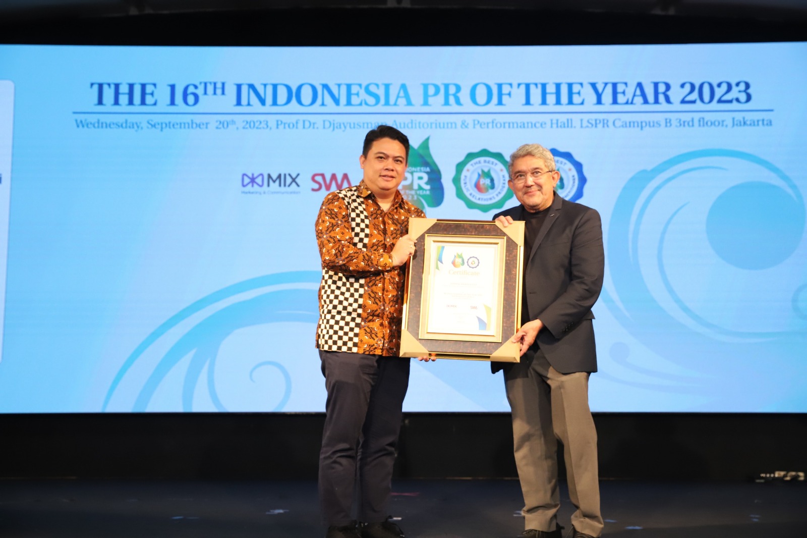 KAI Group Raih 3 Penghargaan dalam Indonesia PR of The Year 2023