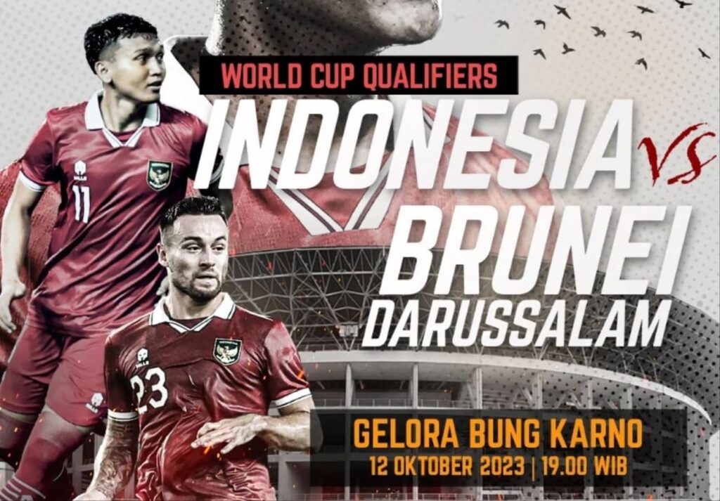 Link Nonton Timnas Indonesia Hari Ini vs Brunei Darussalam, 12 Oktober 2023!