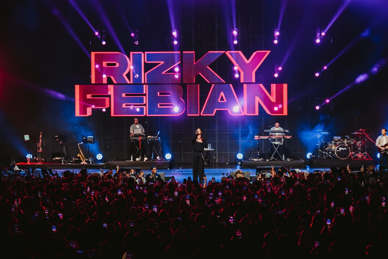 Mega Star Arena Kuala Lumpur Bergemerlapan saat Rizky Febian Memukau Penonton dengan Showcase “BERONA DAY’ (1)