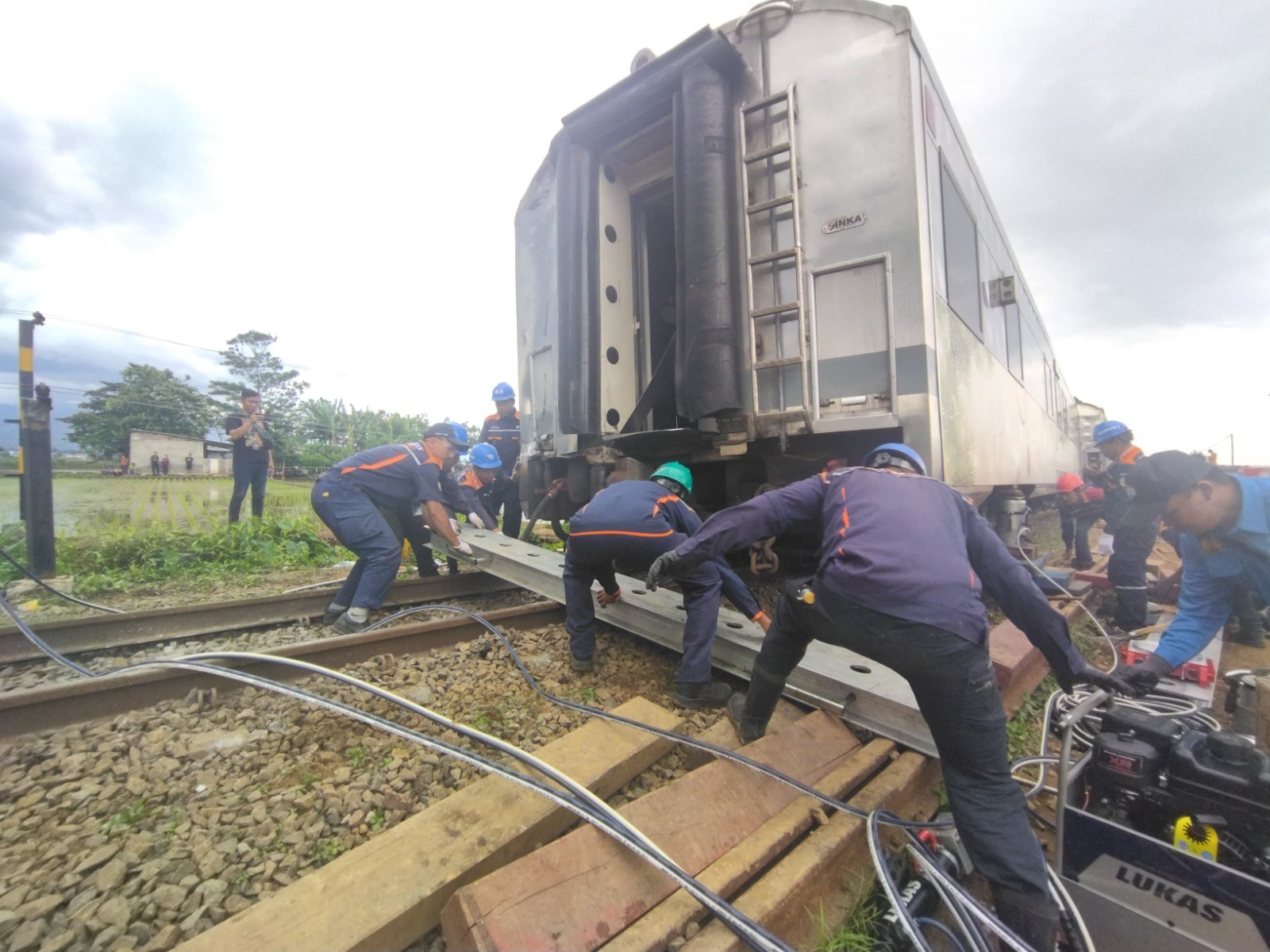 KAI Bentuk Tim Investigasi Kecelakaan Kereta Api Turangga dengan KA Lokal Bandung Raya